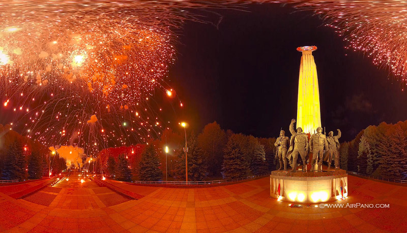 Victory Day firework