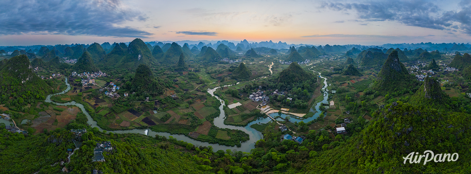 中國桂林山水