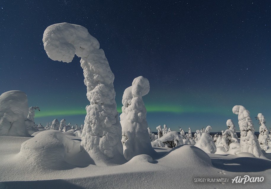 Snowy Fairytale. Lapland, Finland