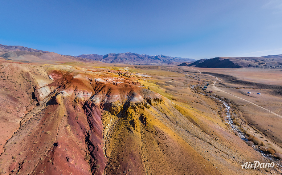 Colorful Mountains Mars 1