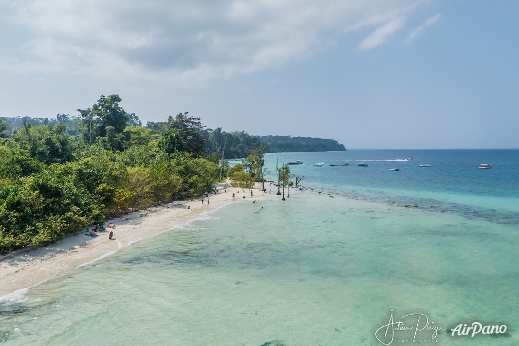 Over the Elephant beach