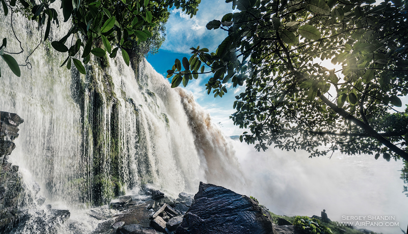 Canaima Lagoon, Hacha Waterfall, Venezuela