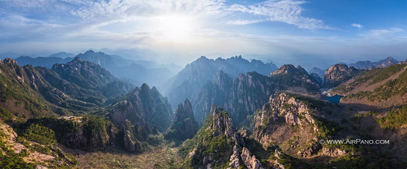 Huangshan mountains, China