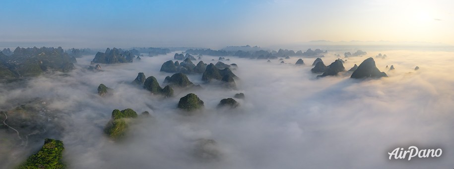 中國桂林山水