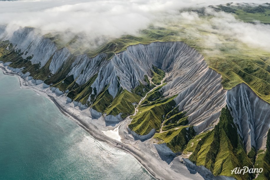 White cliffs of Iturup