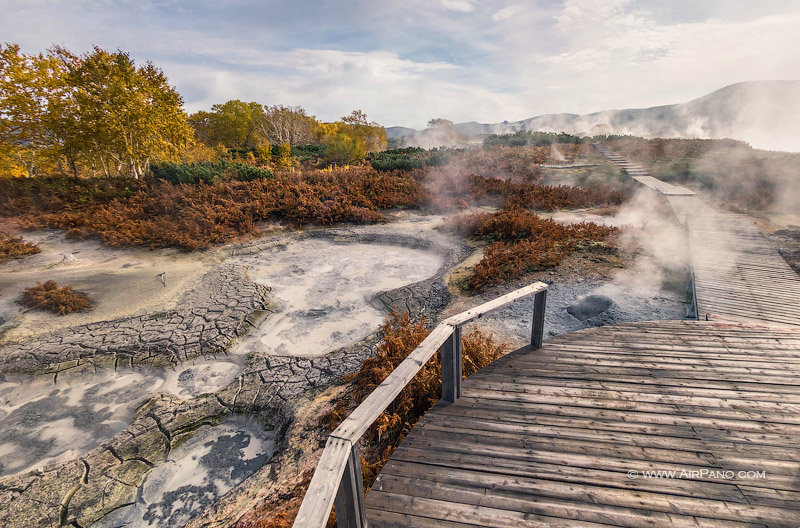 Uzon caldera, Kamchatka, Russia