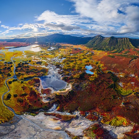 俄羅斯 堪察加半島 烏宗火山口 第一部分