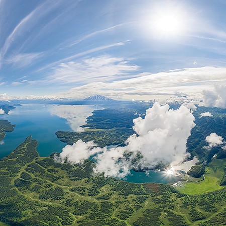 俄羅斯堪察加半島 克羅諾茨湖