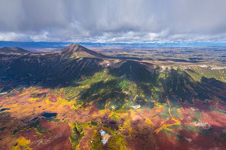 俄羅斯 堪察加半島 烏宗火山口