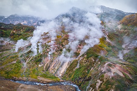 俄羅斯堪察加半島 間歇泉谷 