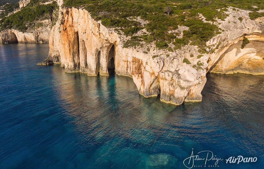 Blue caves