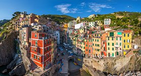 Near the coast of Riomaggiore