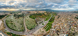 Fes Jdid at sunset