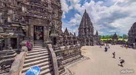 Stairs of the Shiva Temple