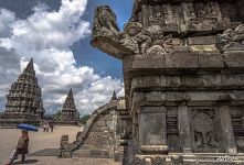 At the territory of the Prambanan