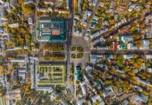 Above the Susaninskaya square, Kostroma