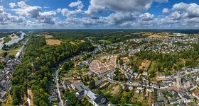 Above the Chateau de Langeais