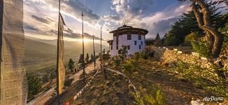 National Museum of Bhutan in the Ta-dzong building