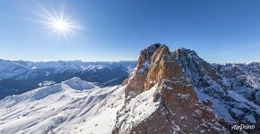 Sassolungo mountain, Dolomites