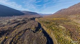 Above the Irkinda River