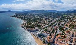 Bird’s eye view of  Sainte-Maxime