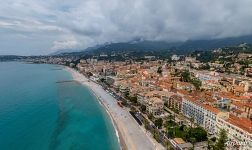 Bird’s eye view of Menton