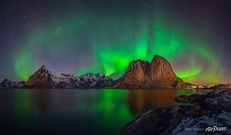 Aurora Borealis in the Lofoten Islands