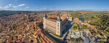 Alcázar of Toledo. Panorama