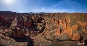 Binggou Danxia Panorama