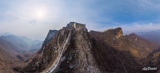 Steep climb of Sky Stair