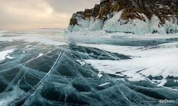 Baikal in winter