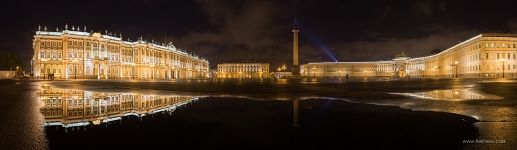 Palace Square at night #1